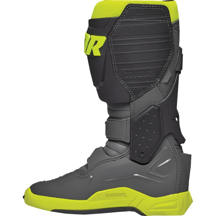 Crossstøvler Radial Grå/Fluorescerende Gul THOR 42 – billede 4