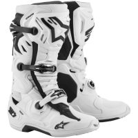 Crossstøvler Tech 10 Hvid/Sort Alpinestars