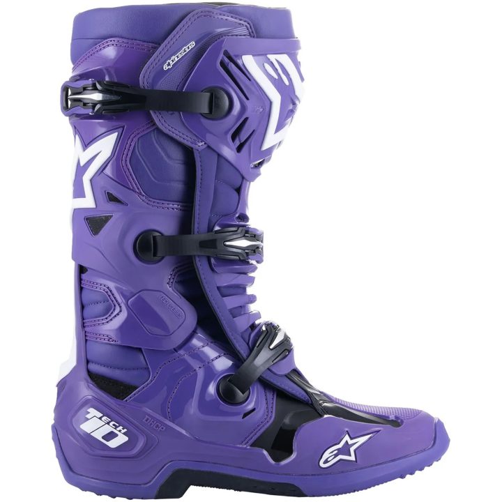 Crossstøvler Tech 10 Lilla/Sort ALPINESTARS 39 (7 us) – billede 3