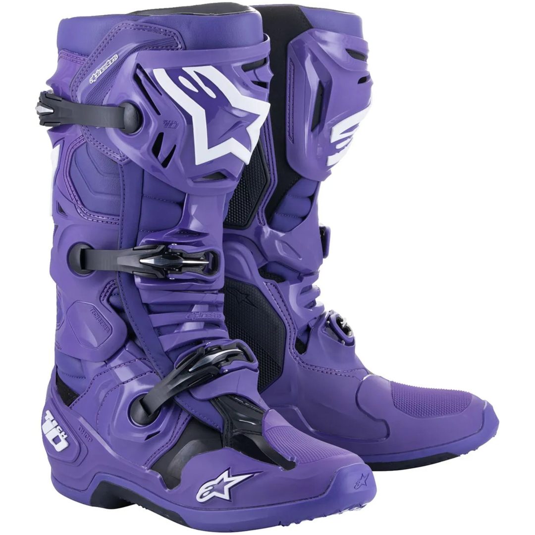 Crossstøvler Tech 10 Lilla/Sort ALPINESTARS 39 (7 us)
