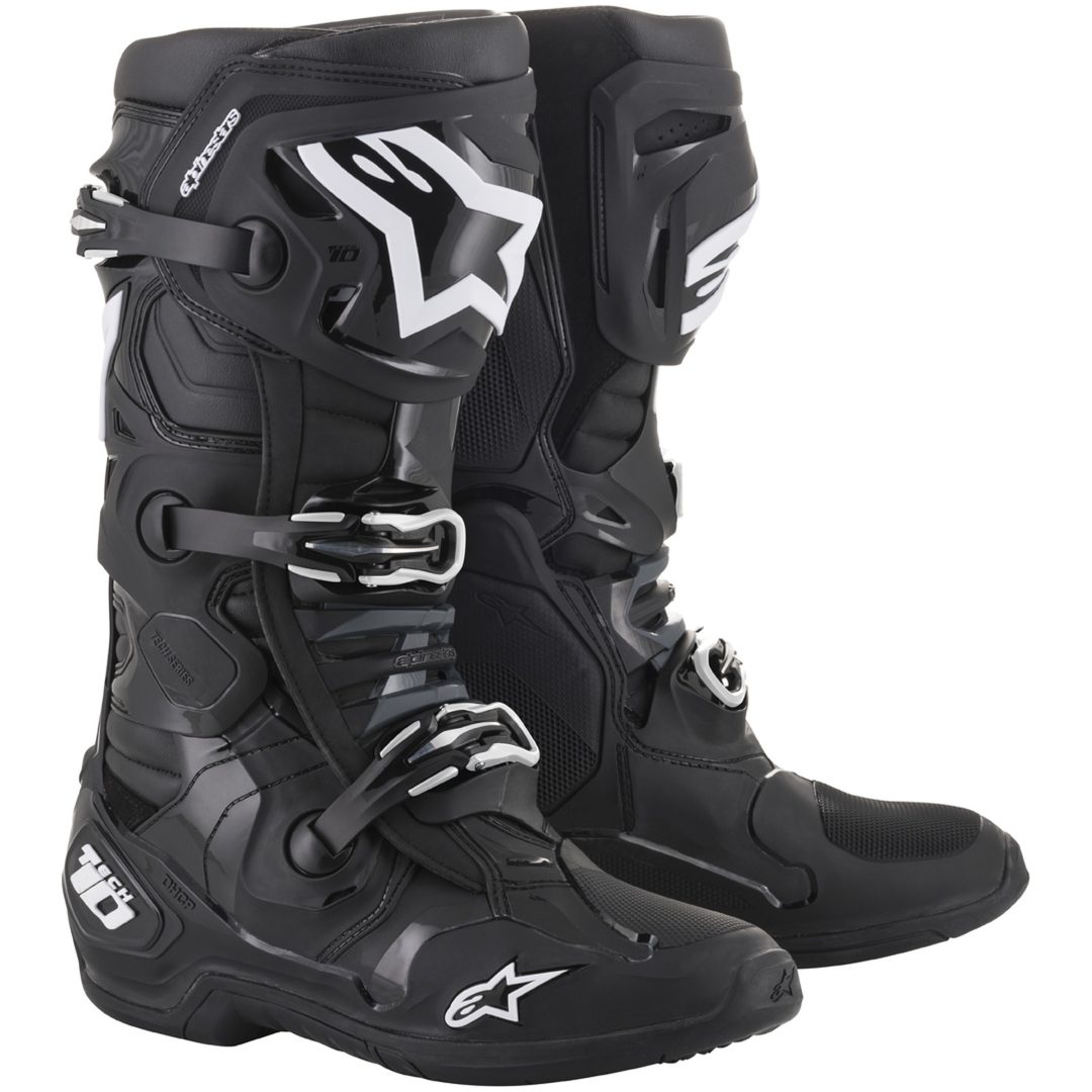 Crossstøvler Tech 10 Sort Alpinestars 42 – billede 2