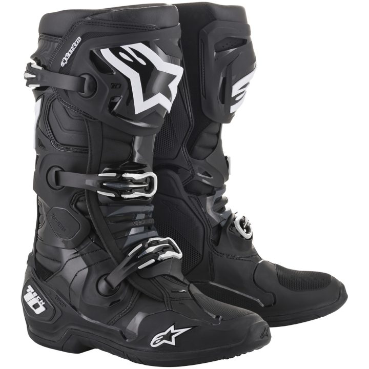 Crossstøvler Tech 10 Sort Alpinestars 44.5 – billede 2