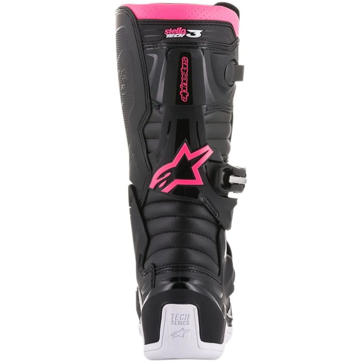 Crossstøvler Tech 3 Sort/Hvid/Pink ALPINESTARS 37 (6 us) – billede 5