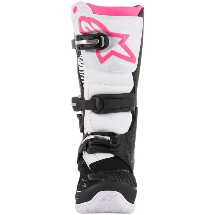 Crossstøvler Tech 3 Sort/Hvid/Pink ALPINESTARS 37 (6 us) – billede 3