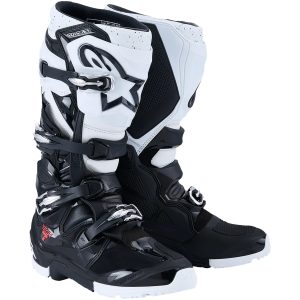 Crossstøvler Tech 7 Enduro Hvid/Sort ALPINESTARS