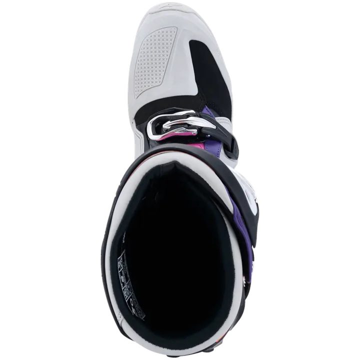 Crossstøvler Tech 7 Hvid/Lilla ALPINESTARS 39 – billede 3