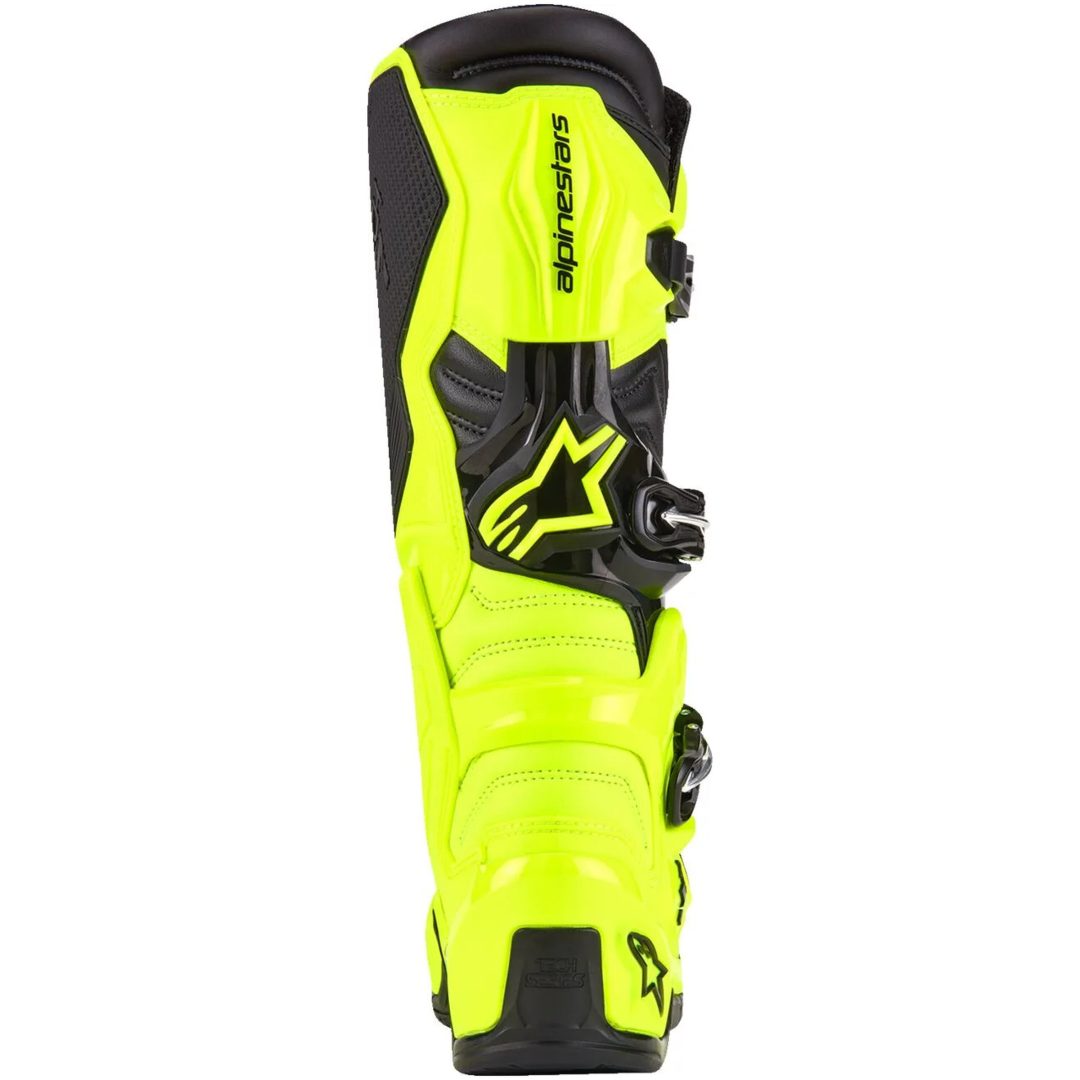 Crossstøvler Tech 7 Sort/fluorescerende Gul Alpinestars 48 – billede 4