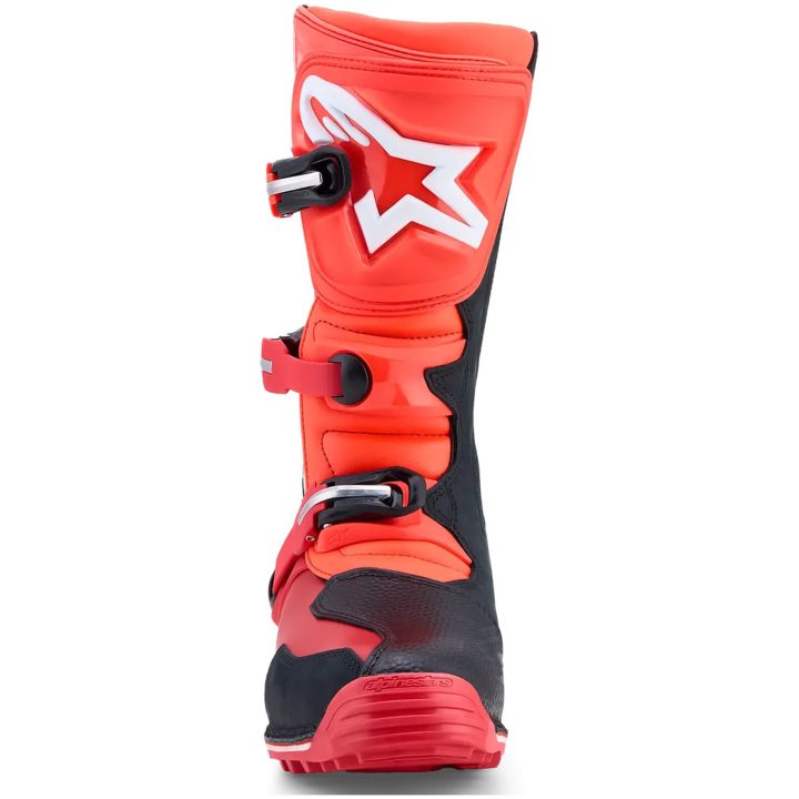 Crossstøvler Tech-t Sort/Rød/Hvid ALPINESTARS – billede 6