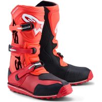 Crossstøvler Tech-t Sort/Rød/Hvid ALPINESTARS