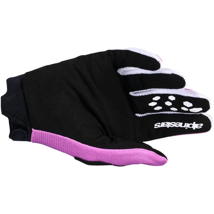 Crosstøj Handsker Dame Full Bore V2 Sort Lilla Hvid Alpinestars s – billede 2