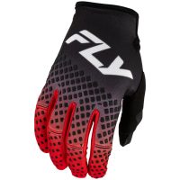 Crosstøj Kinetic Fade Sort Rød Hvid FLY RACING