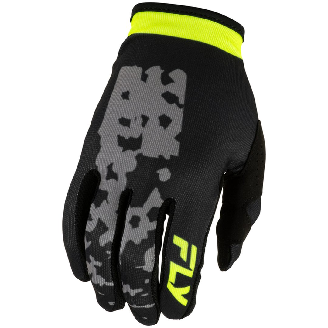 Crosstøj Lite Flake Grå Neongul Sort FLY RACING s