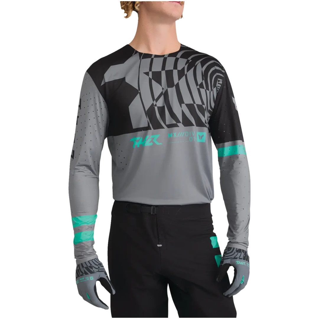 Crosstøj Sportmode Mind Control Aqua Sort Grå THOR XS – billede 6