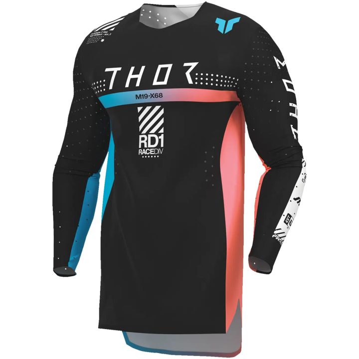 Crosstøj Sportmode Synth Sort/Turkis THOR L – billede 3