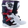 Crosstøvler Børn Tech 7S Sort Mørkeblå Lilla Hvid Alpinestars – miniature 1