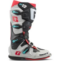 Crosstøvler SG12 Gravel Cyan Grå Rød Sort Hvid Gaerne