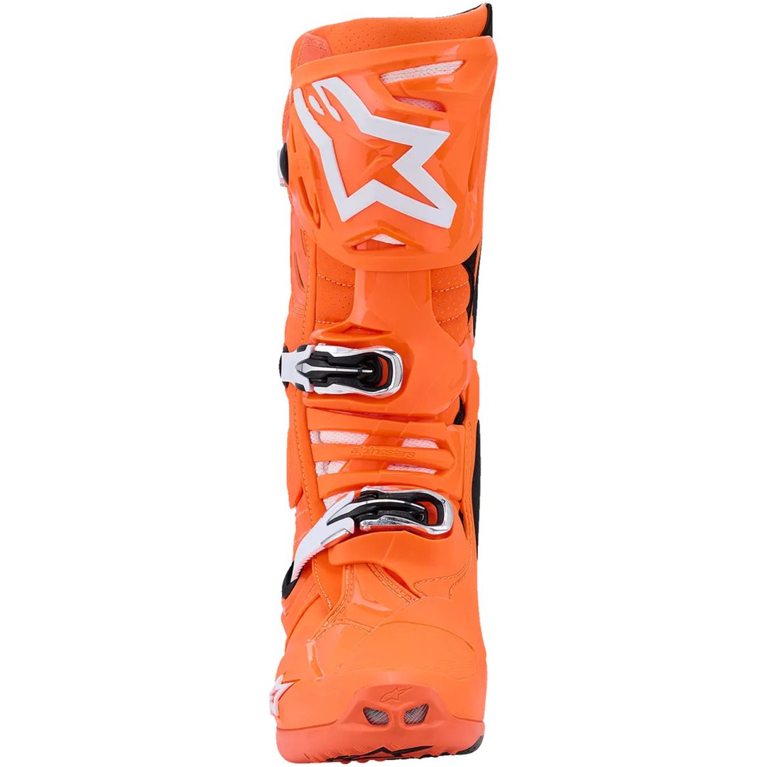 Crosstøvler Tech 10 Supervented Sort Orange Hvid ALPINESTARS 40.5 – billede 4