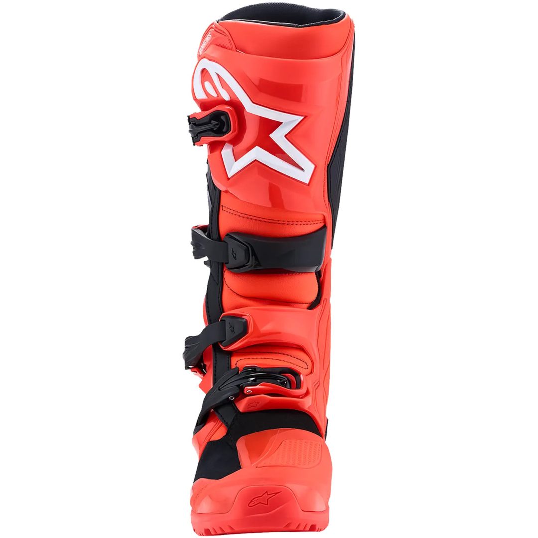 Crosstøvler Tech 7 Enduro Sort Neonrød Alpinestars 39 – billede 4
