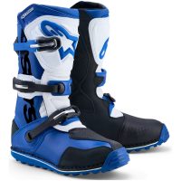 Crosstøvler Tech-T Sort Blå Hvid Alpinestars