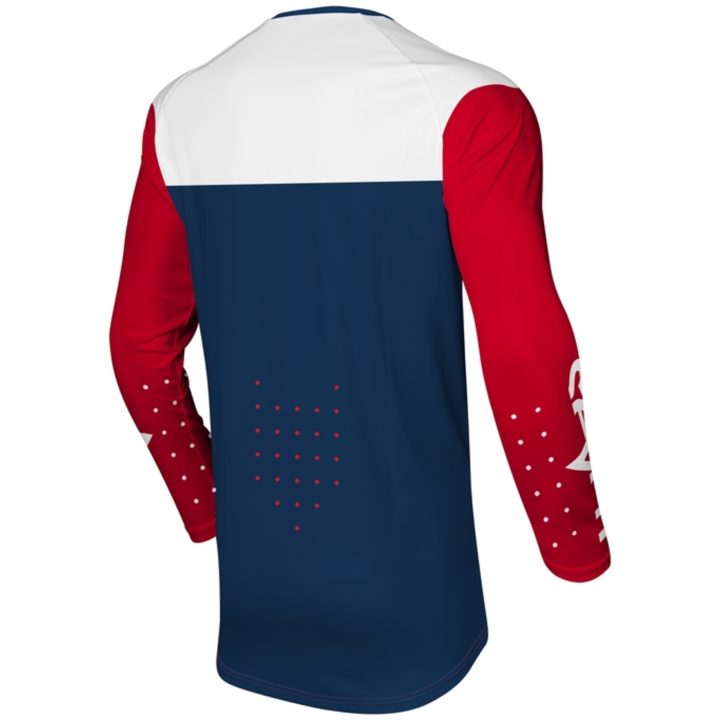 Crosstrøje Aperture Rød/Marineblå SEVEN MX Small Barn – billede 2