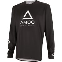 Crosstrøje Ascent Comp Sort Hvid AMOQ