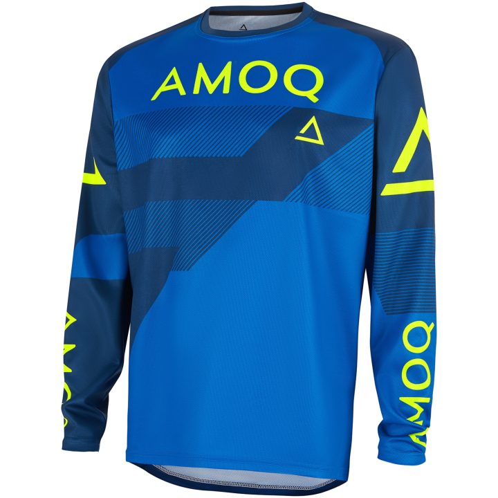 Crosstrøje Ascent Strive V2 Blå Mørkeblå AMOQ XS – billede 5