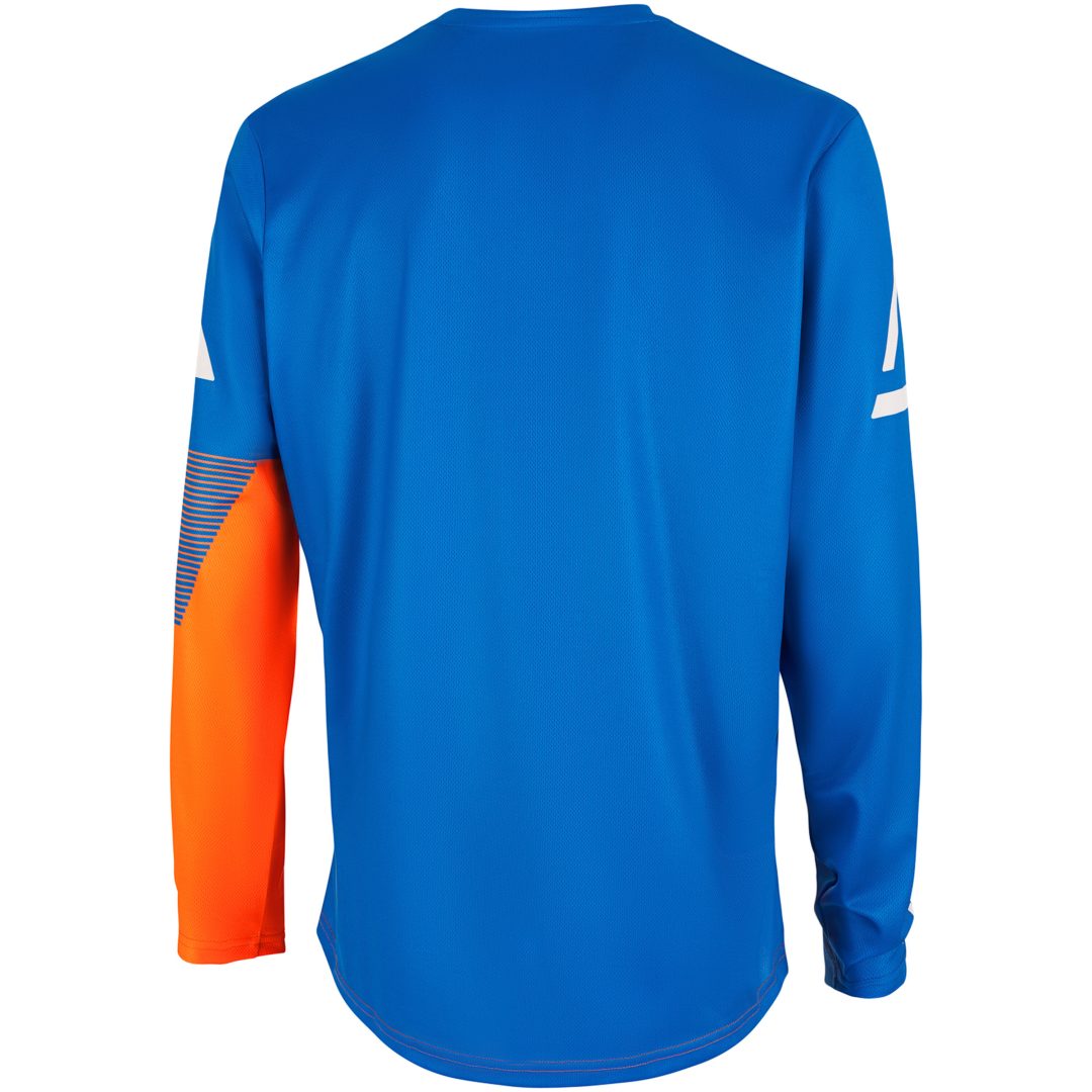 Crosstrøje Ascent Strive V2 Orange Blå AMOQ XS – billede 3