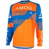 Crosstrøje Ascent Strive V2 Orange Blå AMOQ XS – miniature 1