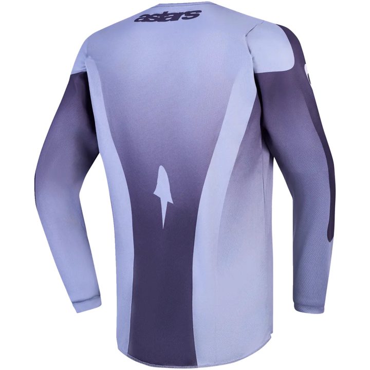 Crosstrøje Børn Fluid Amber Grå Lilla Hvid Alpinestars s – billede 2