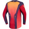 Crosstrøje Børn Fluid Hunt Rød Korall Alpinestars s – miniature 2