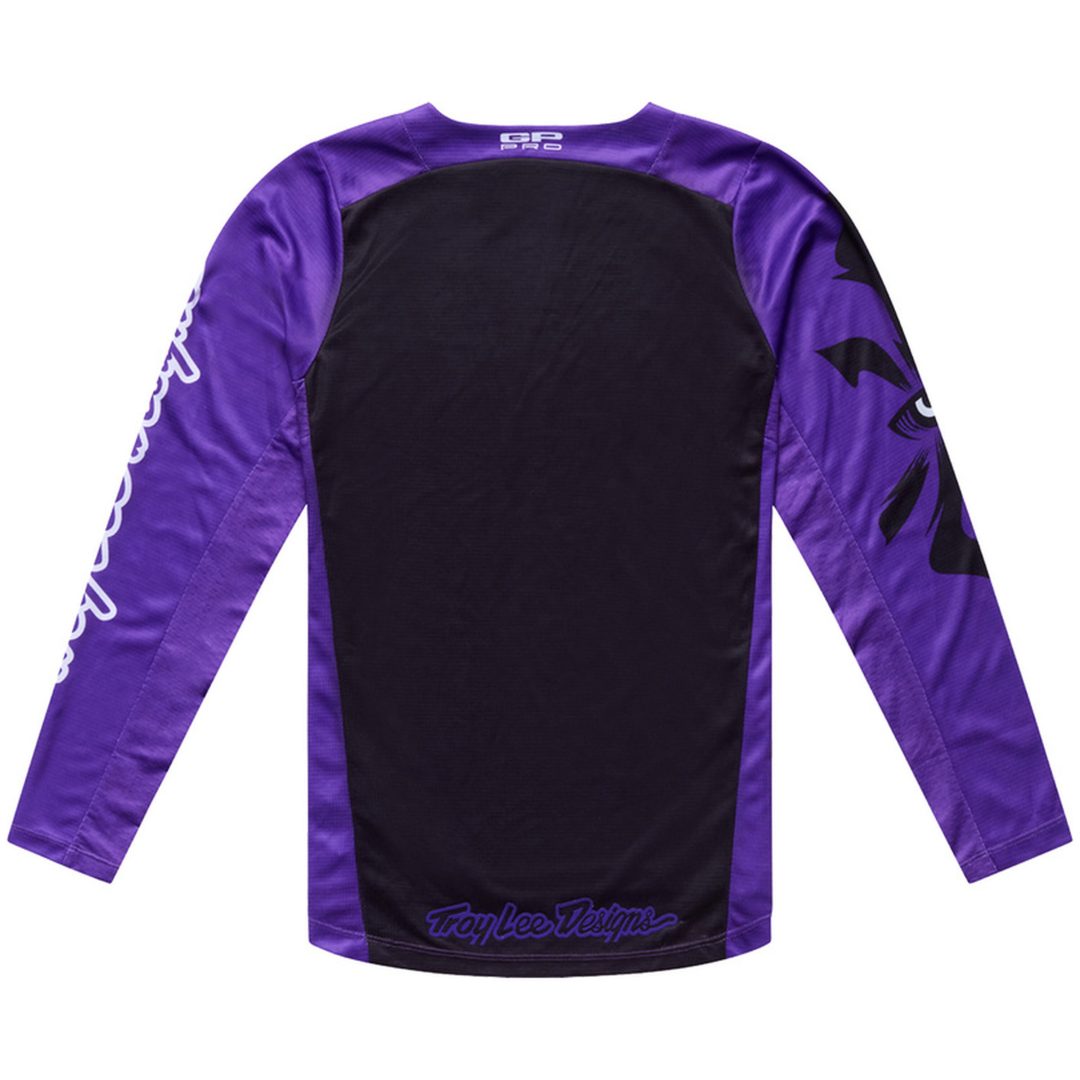 Crosstrøje Børn GP Pro Cyclops Sort Lilla TROY LEE DESIGNS yxs – billede 2