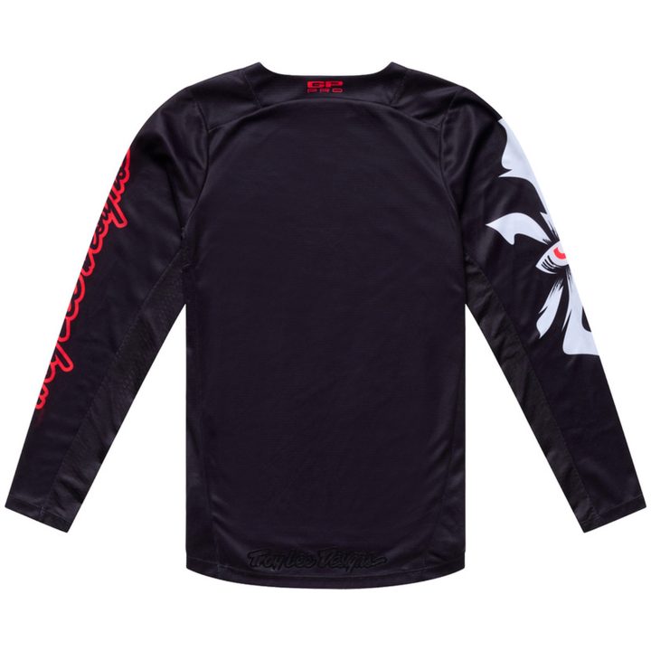 Crosstrøje Børn GP Pro Cyclops Sort Neonrød TROY LEE DESIGNS Ys – billede 2
