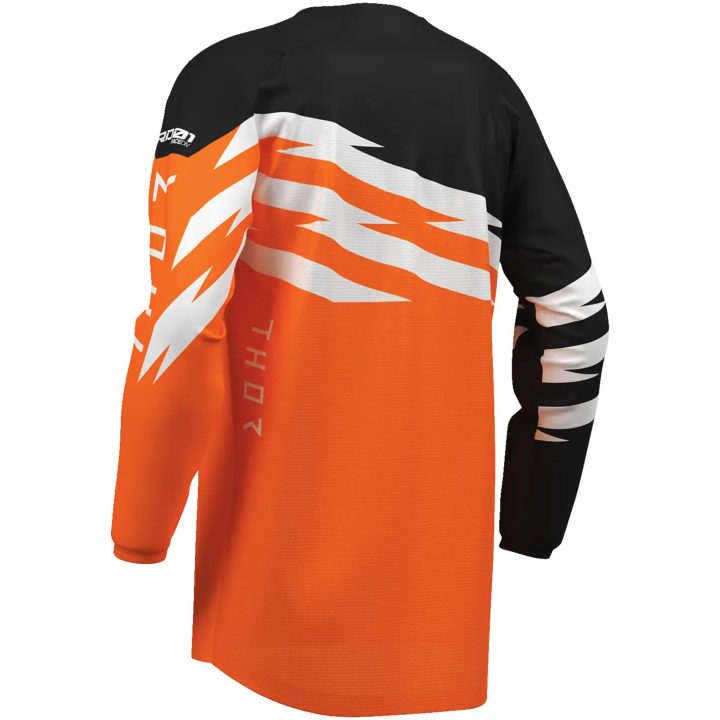 Crosstrøje Børn Launchmode Shockie Sort Orange THOR 2XS – billede 2