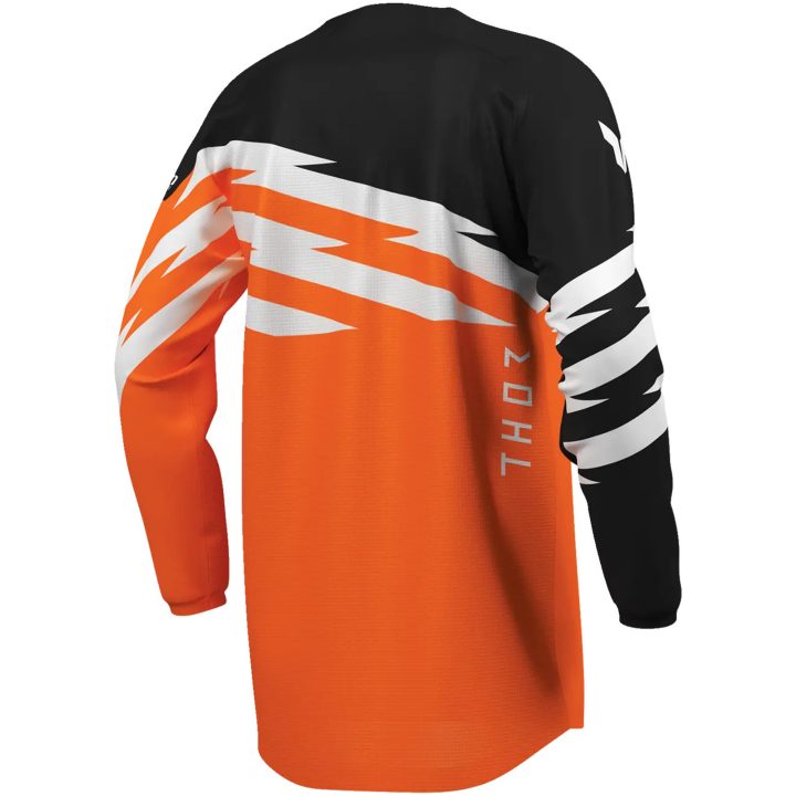 Crosstrøje Børn Launchmode Shockie Sort Orange THOR M – billede 3