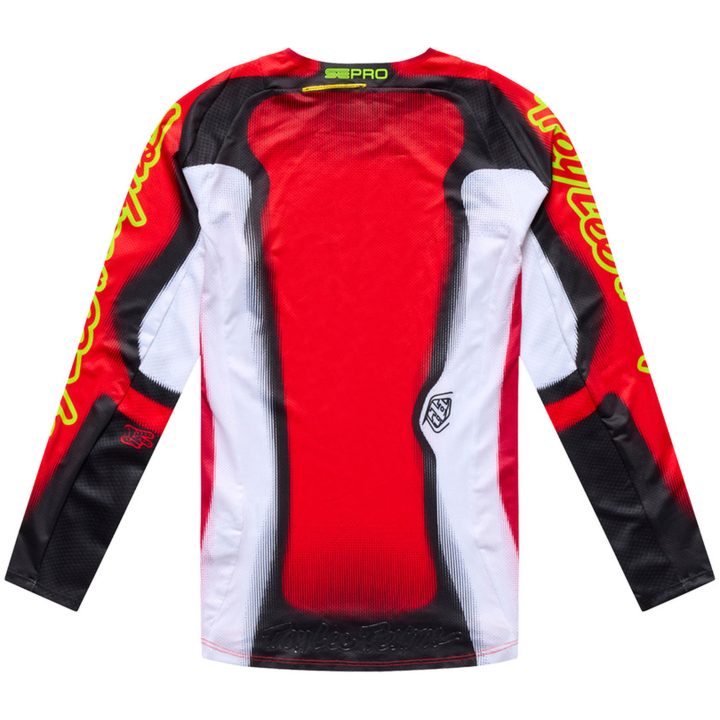 Crosstrøje Børn SE Pro Illusion Rød Sort TROY LEE DESIGNS ym – billede 3