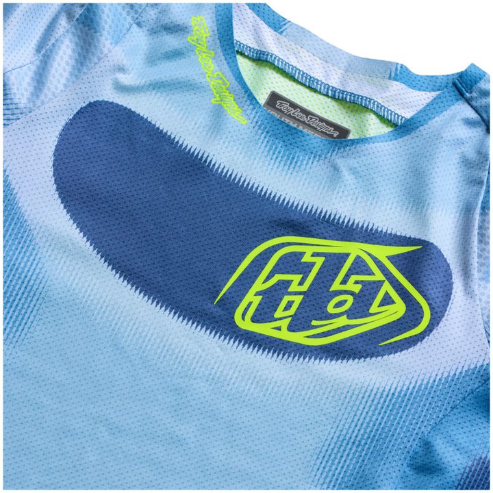 Crosstrøje Børn SE Pro Illusion Skiffergrå Neongul TROY LEE DESIGNS ym – billede 9