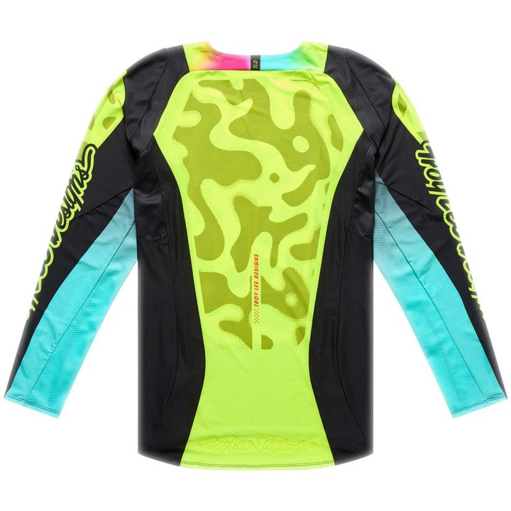 Crosstrøje Børn SE Pro Myth Neongul Sort TROY LEE DESIGNS M – billede 3