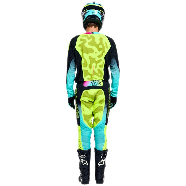 Crosstrøje Børn SE Pro Myth Neongul Sort TROY LEE DESIGNS M – billede 6