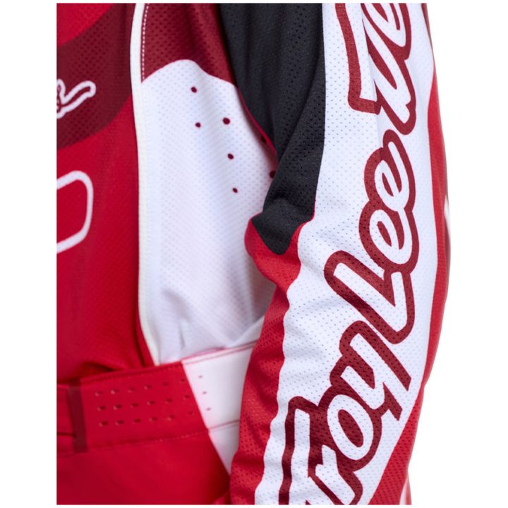 Crosstrøje Børn SE Pro Salvo Rød Hvid TROY LEE DESIGNS yxs – billede 10