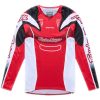 Crosstrøje Børn SE Pro Salvo Rød Hvid TROY LEE DESIGNS yxs – miniature 1
