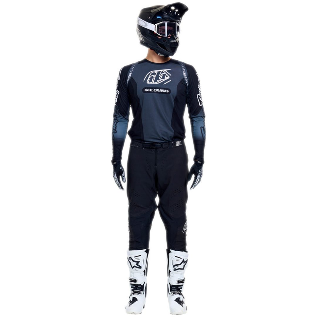 Crosstrøje Børn SE Pro Sever Sort Grå TROY LEE DESIGNS s – billede 4