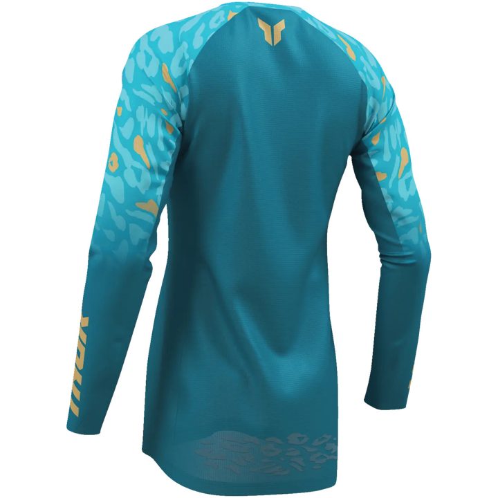 Crosstrøje Dame Launchmode Spotted Blå THOR XS – billede 4