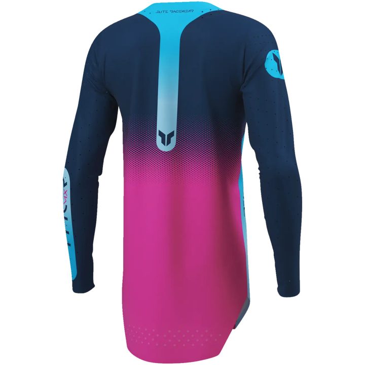 Crosstrøje Dame Sportmode Merge Blå Pink THOR XS – billede 2