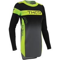 Crosstrøje Dame Sportmode Merge Sort Grå Gul THOR