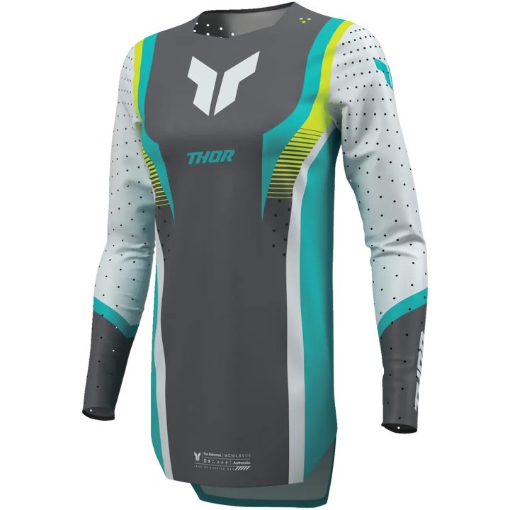 Crosstrøje Dame Sportmode Velocity Aqua THOR XS – billede 3