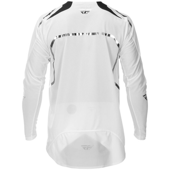 Crosstrøje Evolution DST Flash L.E. Hvid/Sølv FLY RACING L – billede 2