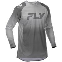 Crosstrøje Evolution DST Hvid/Grå FLY RACING