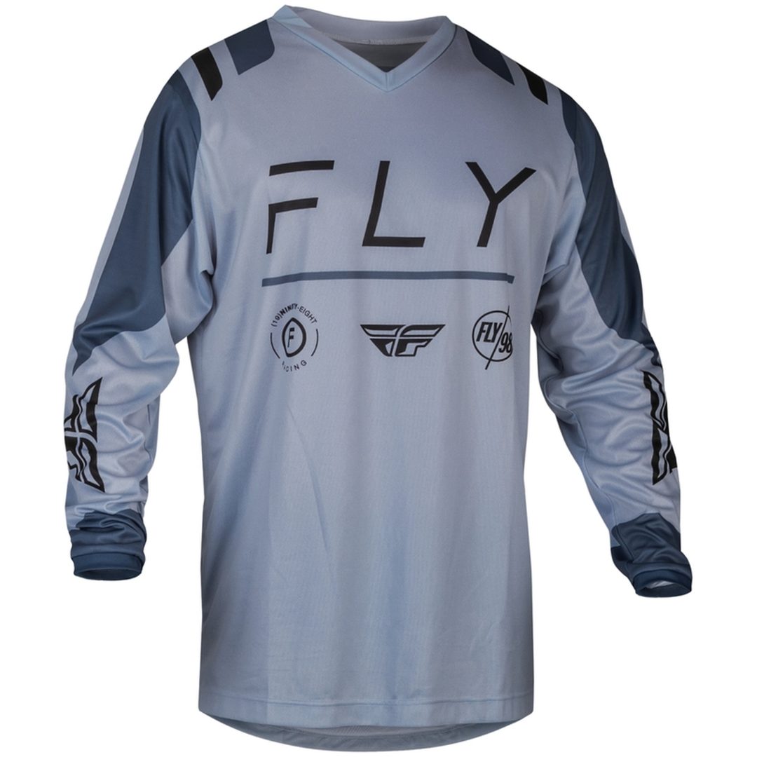 Crosstrøje F-16 Arctic Grå/sten FLY RACING s