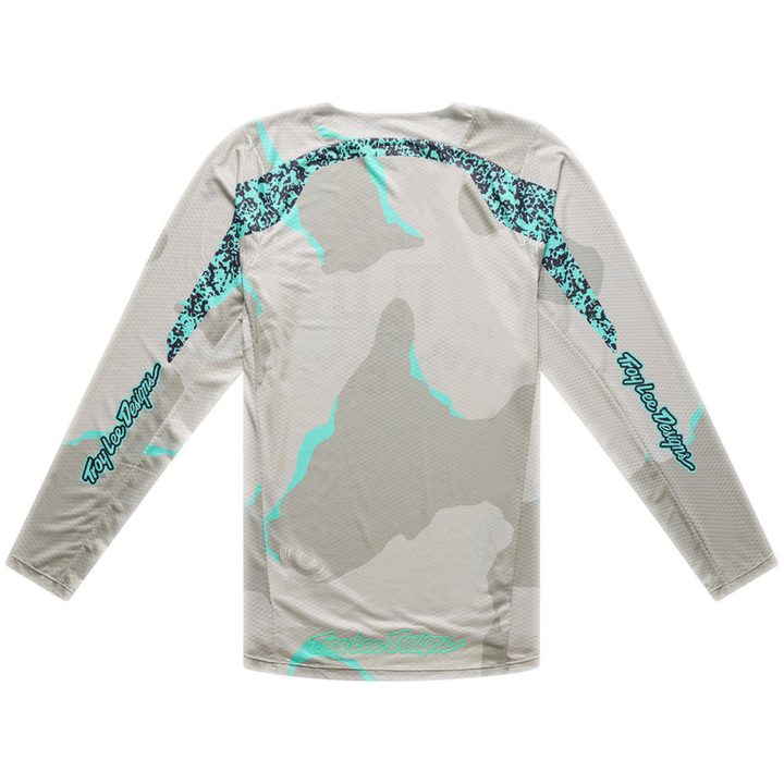 Crosstrøje GP Pro Air Camo Aqua Desert Blå Grå TROY LEE DESIGNS s – billede 5