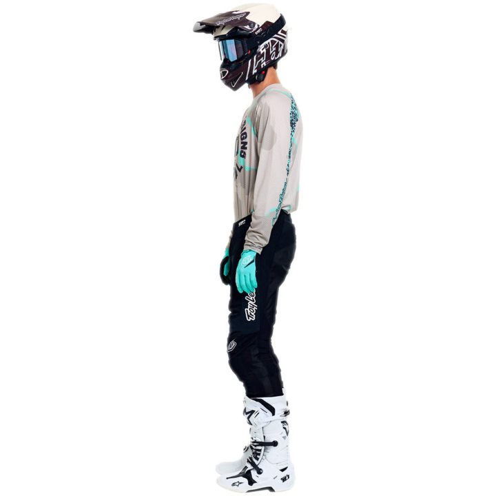 Crosstrøje GP Pro Air Camo Aqua Desert Blå Grå TROY LEE DESIGNS s – billede 7